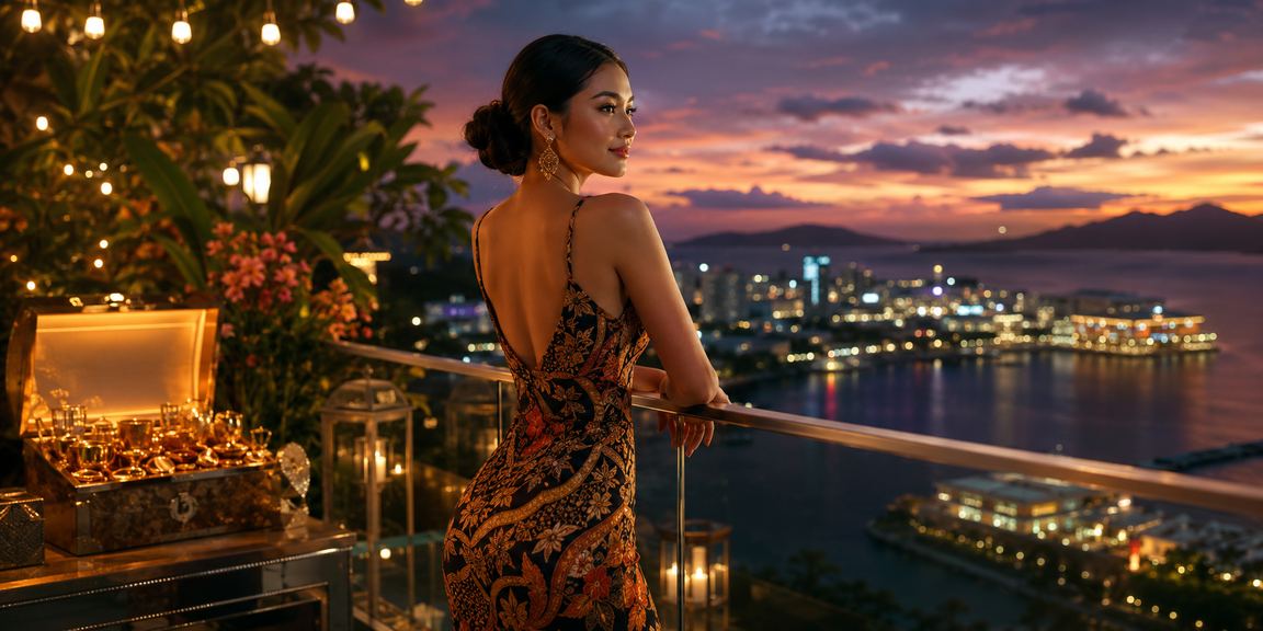 Bonus VIP bergaya batik Malaysia untuk ahli d21 di Kota Kinabalu